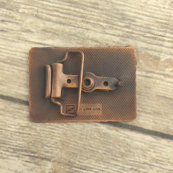 Keas Oil Treating Service Belt Buckle Palco KS - Picture 4 of 10